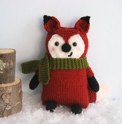 Knit Little Fox Amigurumi Pattern