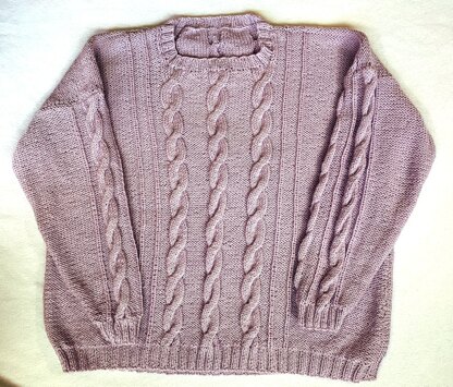 By The Beach Cabled Pullover