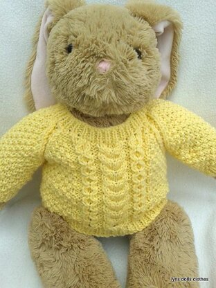 Teddy bear Aran Sweater