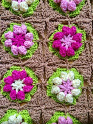 Garden Party Baby Blanket