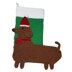 Dachschund Christmas Stocking