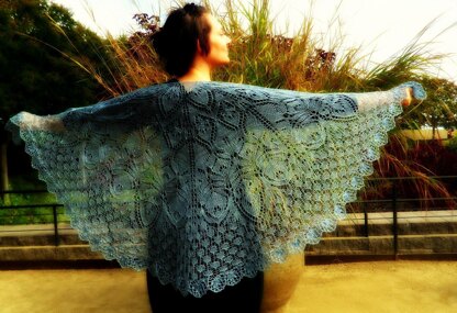 Gratitude, a shawl
