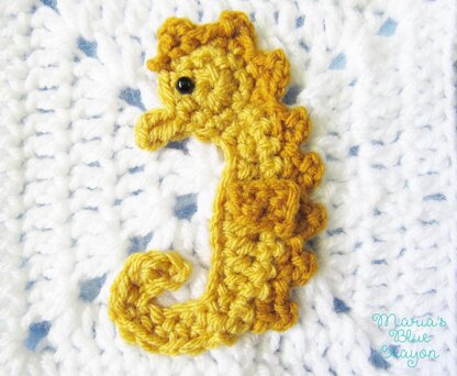 Seahorse Granny Square