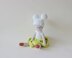 Carola, the crochet cauliflower plush fairy