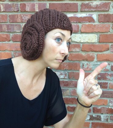 Princess Leia Bun Hat