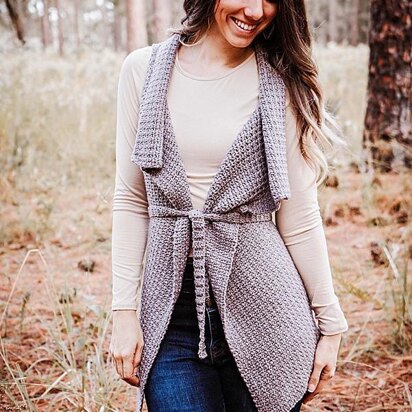 Sutherland Waterfall Crochet Vest