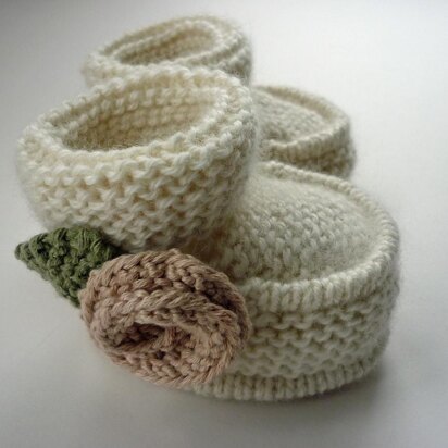 Little Rose Baby Booties