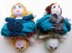 Little Mermaid Topsy-Turvy Doll Set