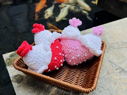 Chicken Heart Crochet Pattern