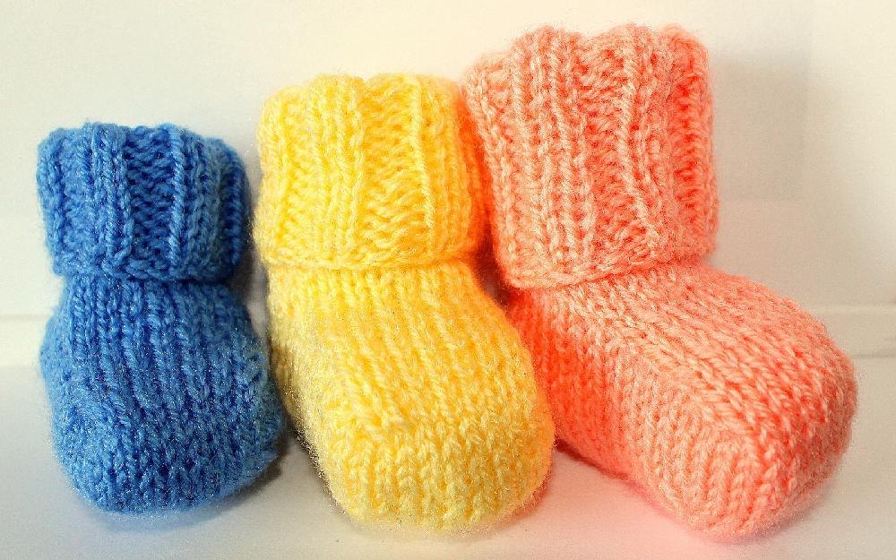 Simply sweet 2025 baby booties