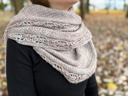 Emberveil Shawl