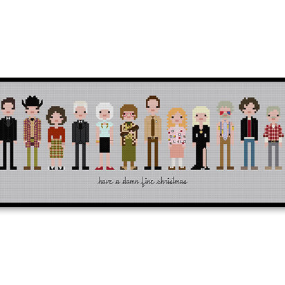 Twin Peaks - PDF Cross Stitch Pattern