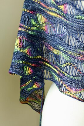 Dancing Skies Shawl