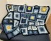 The Starry Night granny square blanket