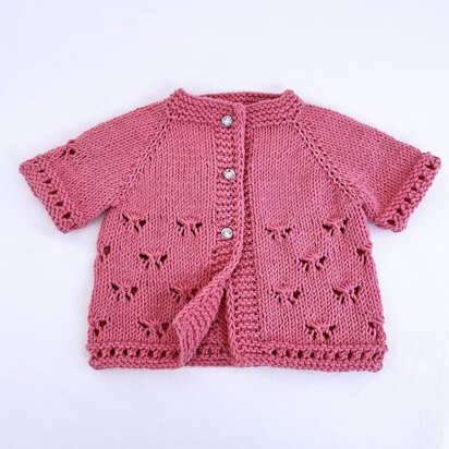 Flying butterflies - knitting pattern