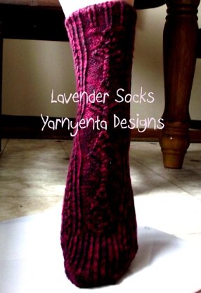 Lavender Socks