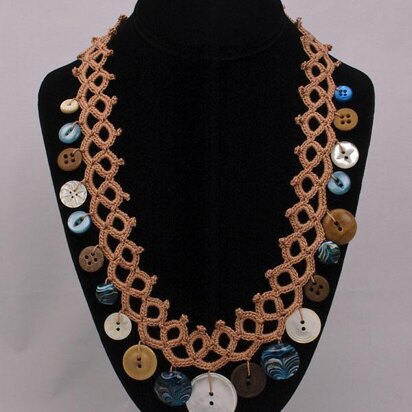 "Faux" Tatted Necklace