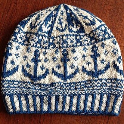 Anchors beanie