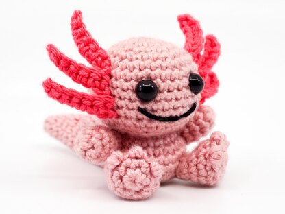 Crochet Mini Axolotl 