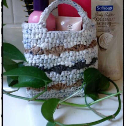 Recycled (t-shirt) yarn basket-100