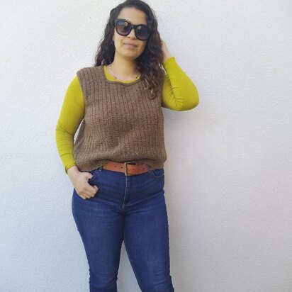 In Vest - knitting pattern