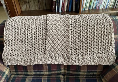 Quick & Cozy Celtic Weave Throw