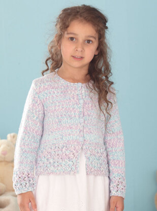 Cardigans and Bonnet in Sirdar Peekaboo DK - 4463 - Downloadable PDF