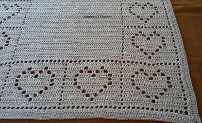 Heart Baby Blanket 2