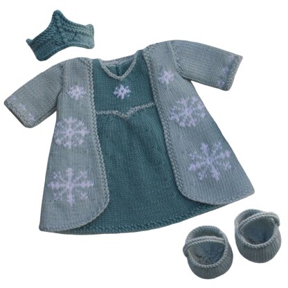 Snowflake Gown (Knit a Teddy)