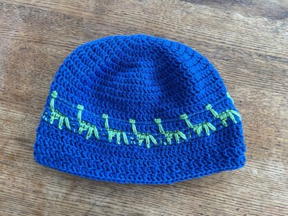 Dinosaur Stitch Hat