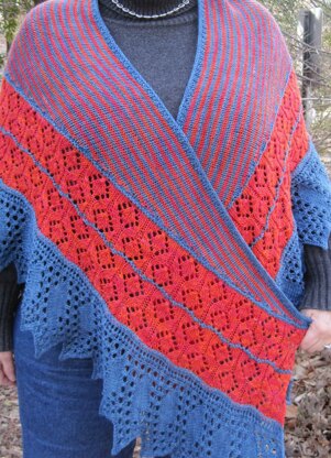 Easy Mikado Shawl