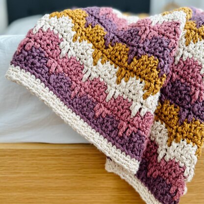 Sunset Waves Blanket