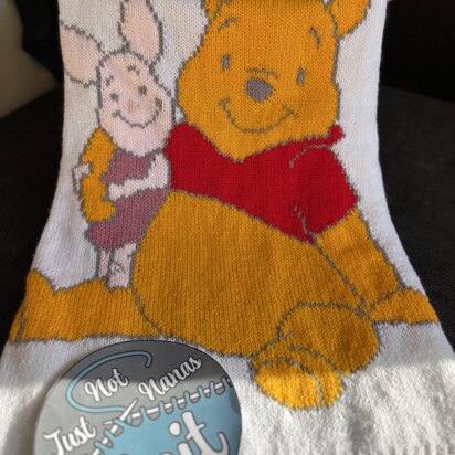 Pooh and Piglet baby blanket