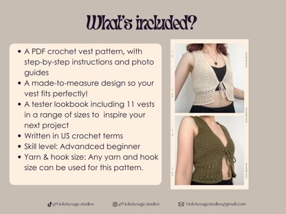 The Tansy Vest