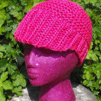 SUPERFAST JOCKEY CAP HAT KNITTING PATTERN - MADMONKEYKNITS