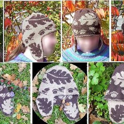 OAKY-DOKEY (double-knitted hat) - knitting pattern