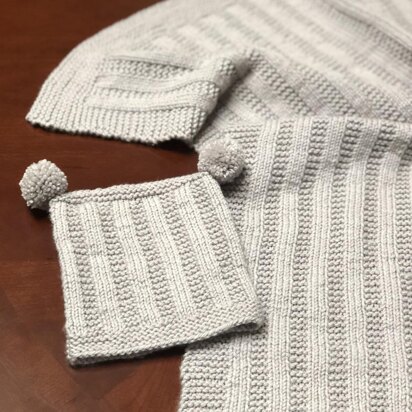 Cameron's Blanket & Hat Set