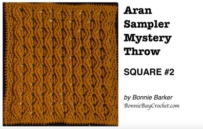 Aran Sampler Mystery Throw