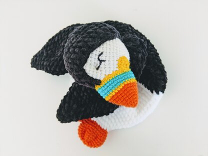 Baby Puffin Comforter, Puffin Lovey