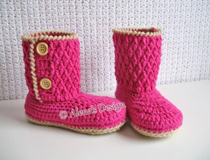 Two-Button Children's Boots