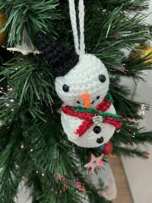 Christmas Snowman Bauble for treats