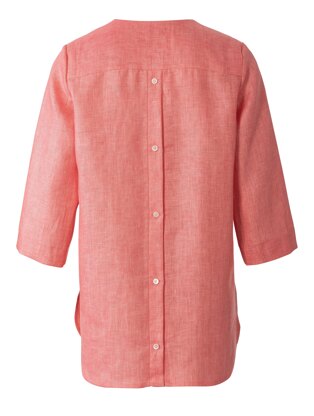Burda Style Misses' Blouse â€“ Tunic Top â€“ V-Neck â€“ Back Button Fastening B6245 - Paper Pattern, Size 8-18