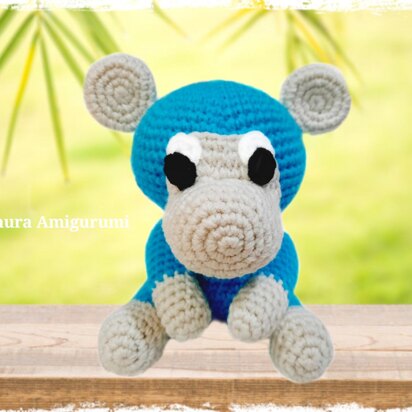 Crochet pattern Benn the monkey