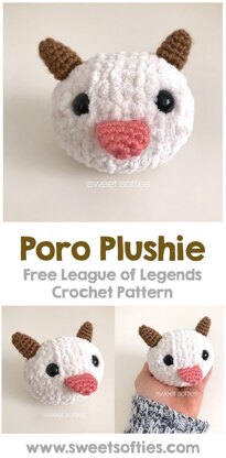 Poro Plushie from League of Legends