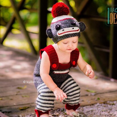 Spunky Sock Monkey Costume