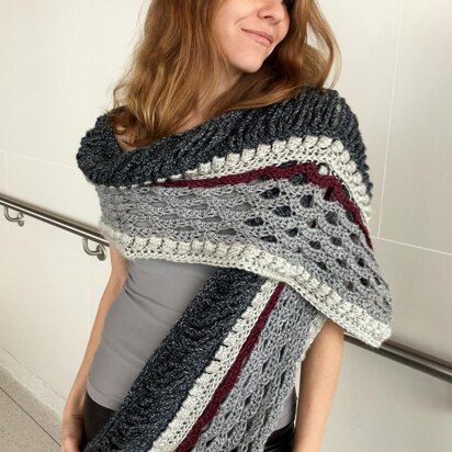 Crochet Wrap Pattern: A Little-Something-Different Scarf