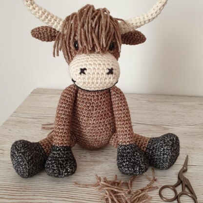 Ogden the Ox - US Terminology - Amigurumi