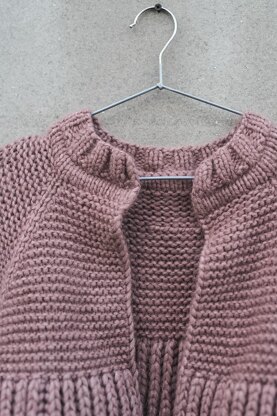 Pink sheep cardigan