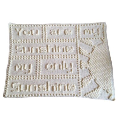 My Sunshine Baby Blanket Crochet Pattern