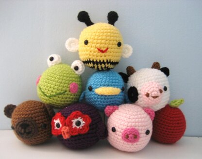 Animal Amigurumi Toys for Baby